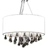 Image de VIDAXL Lustre 85 Cristaux - Blanc