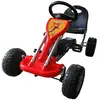 Image de vidaXL Kart à pédales Rouge