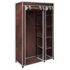 Image de vidaXL Garde-robe tissu - Marron