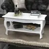 Image de vidaXL Table basse MDF Blanc