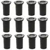 Image de vidaXL Spots extérieurs ronds - Lot de 12