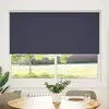 Image de vidaXL Store enrouleur occultant - 140 x 175 cm - Bleu