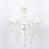 Image de vidaXL Lustre 5 ampoules - Verre