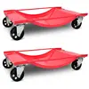 Image de vidaXL Chariot de visite - Lot de 2