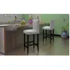Image de VIDAXL Tabourets de bar blancs