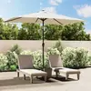 Image de vidaXL Parasol Blanc Sable