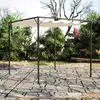 Image de vidaXL Chapiteau de jardin 3x3 m avec auvent rétractable