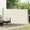 Image de VidaXL Auvent latéral de patio 160x300 cm - Crème