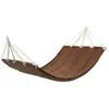 Image de VidaXL Hamac avec barre - Marron