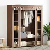 Image de vidaXL Armoire - Marron - 45 x 150 x 176 cm