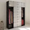 Image de VidaXL Modulaire - 14 compartiments - Noir/Blanc