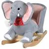 Image de vidaXL Éléphant à Bascule pour Bébés