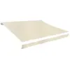 Image de vidaXL Toit d'auvent 3x2,5 m Crème