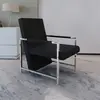 Image de vidaXL Fauteuil Noir Similicuir