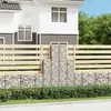 Image de vidaXL 6 gabions en fil galvanisé