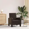 Image de vidaXL Fauteuil Marron Similicuir