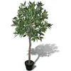 Image de vidaXL Laurier Artificiel avec Pot - 120 cm