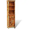 Image de vidaXL Bibliothèque vintage bois récupération