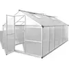 Image de VidaXL Serre Aluminium 9,025 m² - Base Incluse