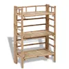 Image de vidaXL Étagère à plantes 3 niveaux - Bambou