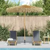 Image de vidaXL Parasol en bambou 270 cm feuille de bananier