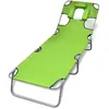 Image de VIDAXL Chaise longue - Vert pomme