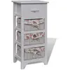 Image de vidaXL Armoire avec tiroir et paniers