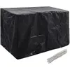 Image de VidaXL Housse de mobilier de jardin - Noir