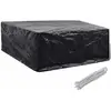 Image de vidaXL Housse Protection Mobilier de Jardin 260x260x90 cm - Noir