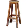 Image de vidaXL Tabouret de bar Bois récupération