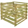 Image de vidaXL Bac compost 90x85 cm - Pin imprégné