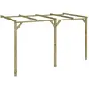 Image de VidaXL Pergola appentis 2x4 m - Pin imprégné