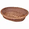 Image de vidaXL Panier en saule 90 cm - Naturel