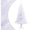 Image de vidaXL Arbre de Noël artificiel 150 cm Blanc