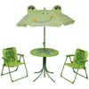 Image de vidaXL Ensemble de bistro pour enfants 3 pièces - Vert
