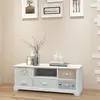 Image de vidaXL Meuble TV en style français Bois