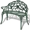 Image de vidaXL Banc de jardin 100 cm - Aluminium
