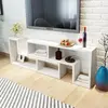 Image de vidaXL Meuble TV double en L - Blanc