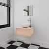 Image de vidaXL Meuble Salle de bain 4 pcs Beige