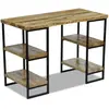 Image de vidaXL Bureau industriel - Bois manguier