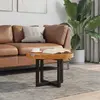Image de Vidaxl Table Basse Teck Résine