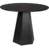 Image de Table à manger ronde en frêne noir 100x76cm Pilar - Zuiver