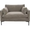 Image de Fauteuil en polyester coffee 125x82cm Summer Love - Zuiver