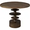 Image de Table d'appoint en bois de manguier 66x50cm Cath - Dutchbone