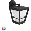 Image de Philips Hue Applique murale d'extérieur connectée ECONIC - Noir - White & Color Ambiance