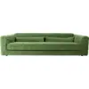 Image de Canapé en velours royal velvet vert 274 cm Club Couch - Hkliving