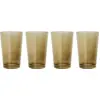Image de Verres à thé Mud Brown (lot de 4) - - HKLIVING