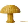 Image de Lampe de table en rotin moutarde - HKliving