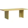 Image de Table à manger rectangulaire olive 220x90cm - HKliving