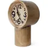 Image de Horloge rétro en céramique crème 23,5cm - HKLIVING